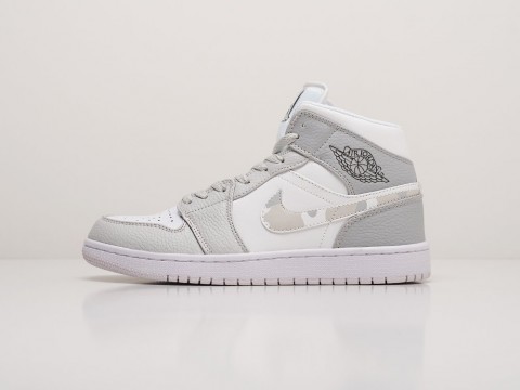 Nike Air Jordan 1 White / Grey / Camo