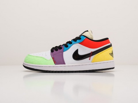 Nike Air Jordan 1 Low Lightbulb белые кожа мужские (40-45) Nike Air Jordan 1 Low Lightbulb белые кожа мужские (40-45)