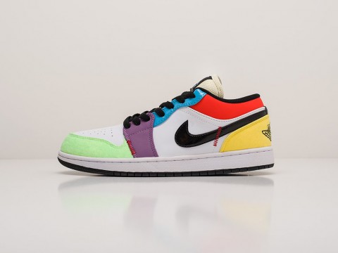 Женские кроссовки Nike Air Jordan 1 Low WMNS Lightbulb белые Женские кроссовки Nike Air Jordan 1 Low WMNS Lightbulb белые