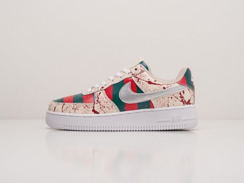 Nike Air Force 1 Low WMNS White / Green / Red