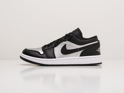 Nike Air Jordan 1 Low Black / Silver / White