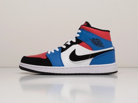 Nike Air Jordan 1 White / Blue / Red / Black