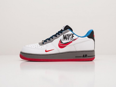 Nike Air Force 1 Low Evolution of the Swoosh White / Grey / Blue / Red