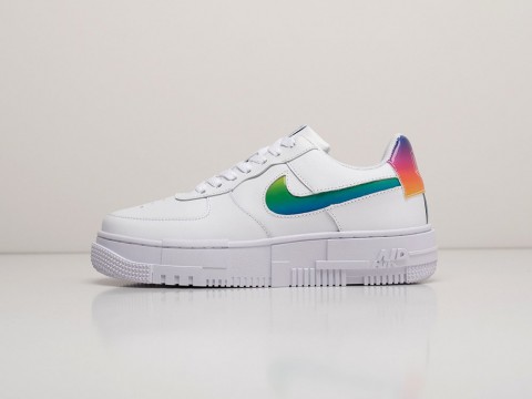 Женские кроссовки Nike Air Force 1 Pixel Low WMNS White / Multi (36-40 размер)
