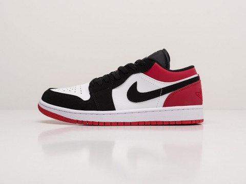 Nike Air Jordan 1 Low белые кожа мужские (40-45)