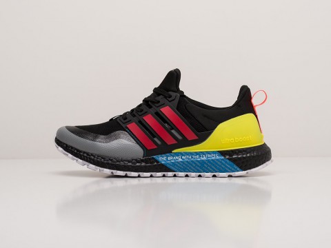 Adidas Ultra Boost Black / Grey / Yellow / Blue