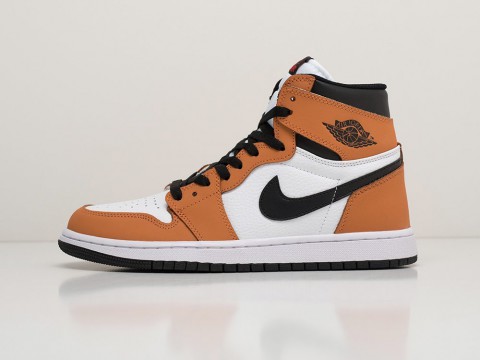 Nike Air Jordan 1 Brown / White / Black артикул 20487