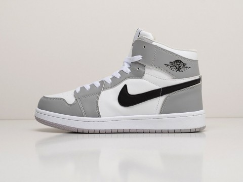 Nike Air Jordan 1 White / Grey / Black артикул 20497