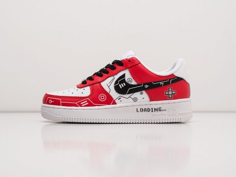 Женские кроссовки Nike Air Force 1 Low красные Женские кроссовки Nike Air Force 1 Low красные