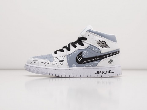 Nike Air Jordan 1 WMNS White / Grey / Black