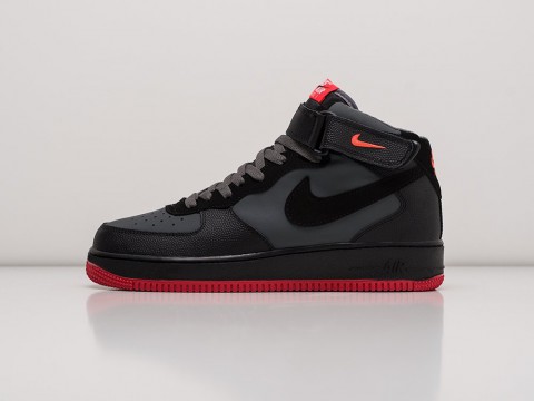 Nike Air Force 1 черные кожа мужские (40-45) Nike Air Force 1 черные кожа мужские (40-45)