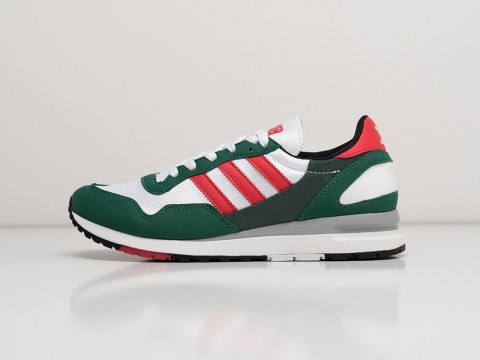 Мужские кроссовки Adidas Lowertree White / Green / Red (40-45 размер)
