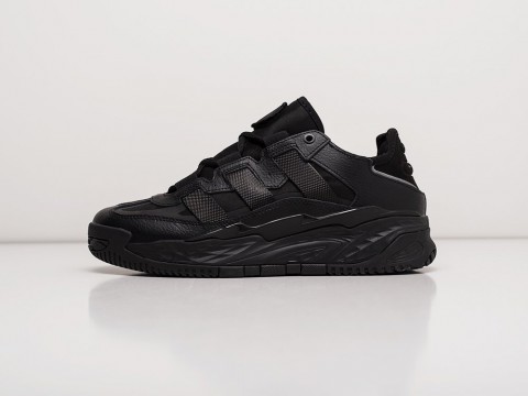 Мужские кроссовки Adidas Niteball All Black (40-45 размер)