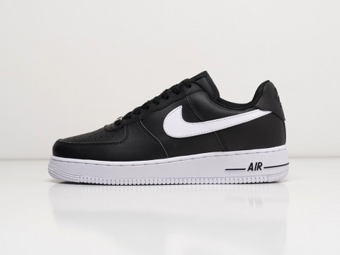 Nike Air Force 1 Low черные кожа мужские (40-45) Nike Air Force 1 Low черные кожа мужские (40-45)