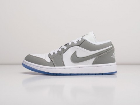 Nike Air Jordan 1 Low белые кожа мужские (40-45)