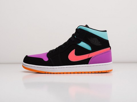 Мужские кроссовки Nike Air Jordan 1 разноцветные