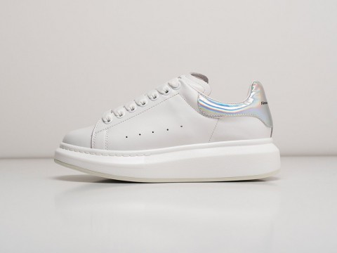 Женские кроссовки Alexander McQueen Lace-Up Sneaker WMNS Clear White (36-40 размер)
