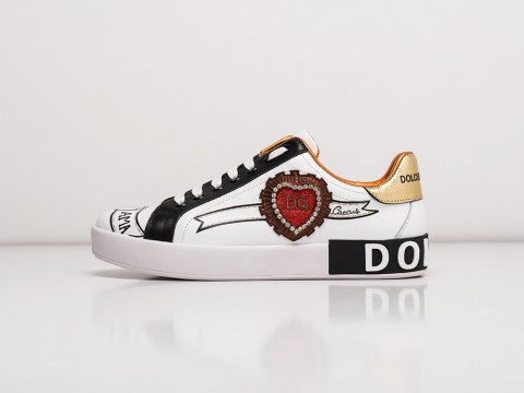 Dolce & Gabbana Portofino WMNS White / Black / Red / Gold