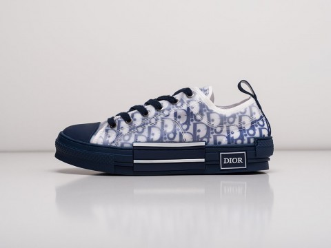 Мужские кроссовки Dior B23 Low White / Blue (40-45 размер)