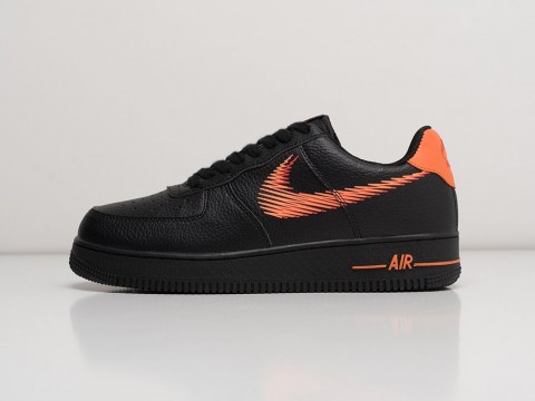 Nike Air Force 1 Low Zig Zag Swoosh Black / Orange