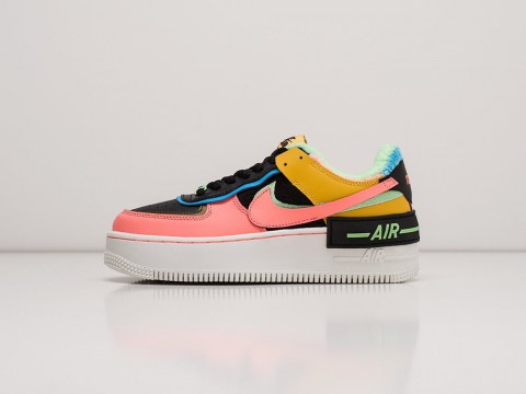 Nike Air Force 1 Shadow WMNS Black / Pink / Yellow / White