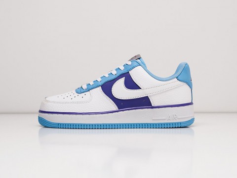 Nike Air Force 1 Low 07 LV8 NBA 75th Anniversary Lakers белые кожа мужские (40-45)