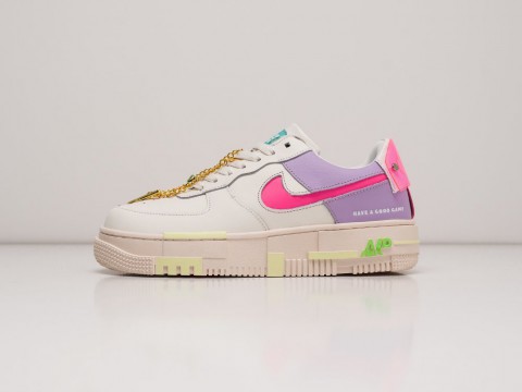 Nike Air Force 1 Pixel WMNS White / Beige / Pink / Blue