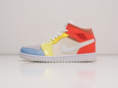 Мужские кроссовки Nike Air Jordan 1 To My First Coach белые Мужские кроссовки Nike Air Jordan 1 To My First Coach белые