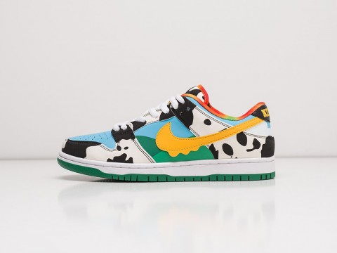 Мужские кроссовки Nike Nike SB Dunk Low Ben & Jerrys Chunky Dunky белые Мужские кроссовки Nike Nike SB Dunk Low Ben & Jerrys Chunky Dunky белые