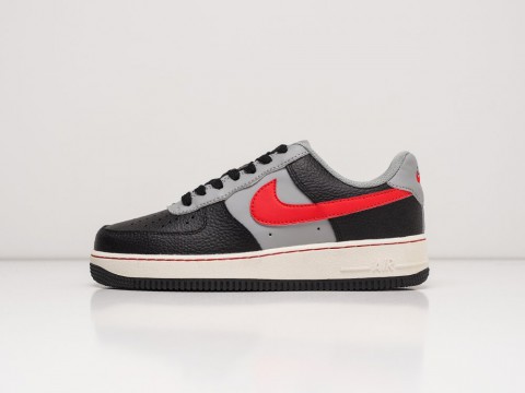 Nike Air Force 1 Low Black / Grey / White / Red