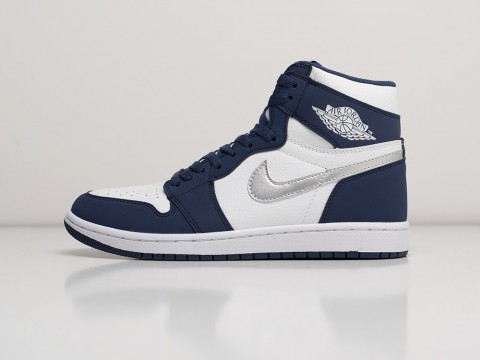Мужские кроссовки Nike Air Jordan 1 синие