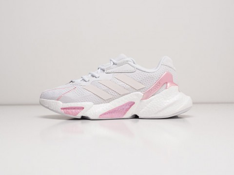 Женские кроссовки Adidas X9000l4 WMNS Grey / White / Pink (36-40 размер)