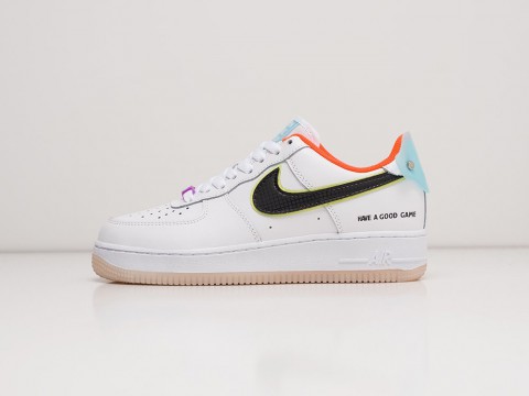 Nike Air Force 1 Low WMNS Have a Good Game White / Black / Volt-Igloo