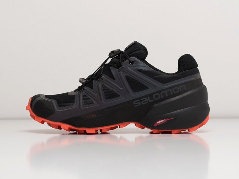 Мужские кроссовки Salomon SPEEDCROSS 5 GTX Black / Orange (40-45 размер)