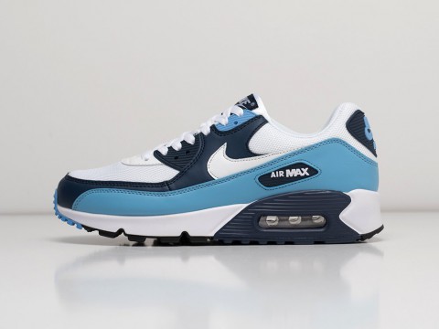 Nike Air Max 90 Blue / White артикул 21589