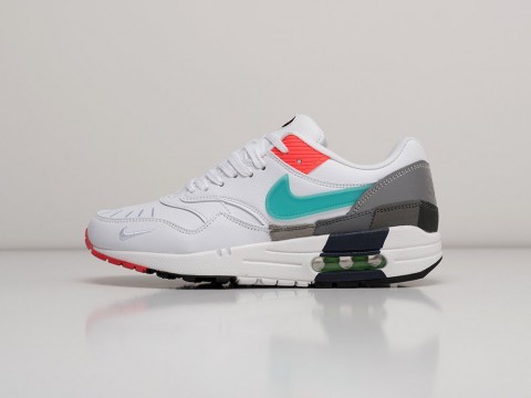 Женские кроссовки Nike Air Max 1 WMNS Evolution Of Icons White / Green / Grey (36-40 размер)