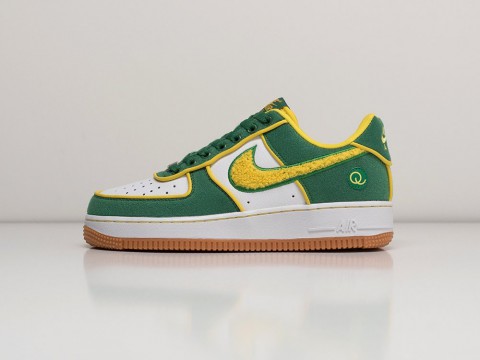 Женские кроссовки Nike Air Force 1 Low WMNS 5 Boroughs Pack Queens зеленые Женские кроссовки Nike Air Force 1 Low WMNS 5 Boroughs Pack Queens зеленые