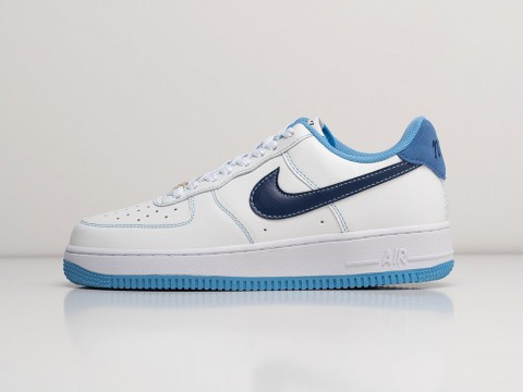 Nike Air Force 1 Low White / Navy / Blue Lagoon