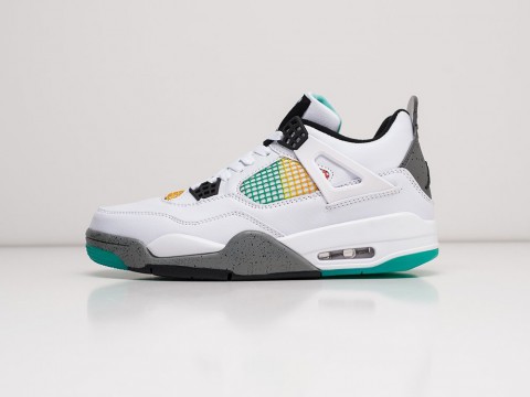 Мужские кроссовки Nike Air Jordan 4 Retro белые Мужские кроссовки Nike Air Jordan 4 Retro белые