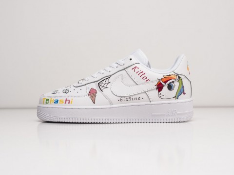 Nike Air Force 1 Low белые кожа мужские (40-45) Nike Air Force 1 Low белые кожа мужские (40-45)