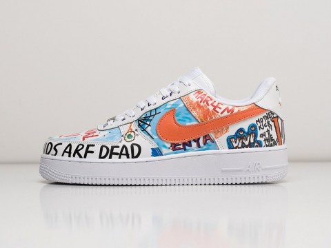 Nike Air Force 1 Low x Pauly x Vlone белые кожа мужские (40-45) Nike Air Force 1 Low x Pauly x Vlone белые кожа мужские (40-45)