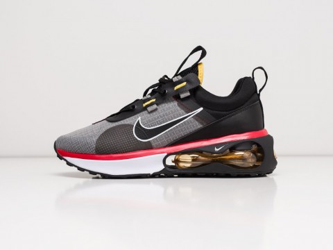 Мужские кроссовки Nike Air Max 2021 Black / Red / Gold - фото