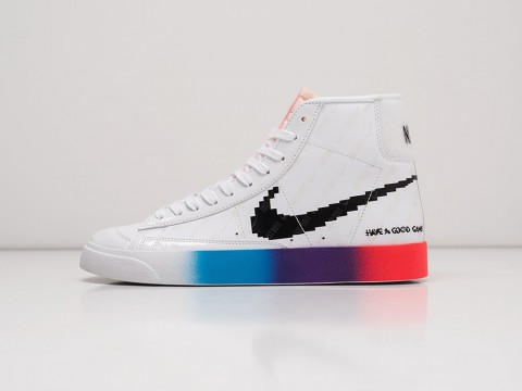 Мужские кроссовки Nike Blazer Mid 77 Have A Goog Game белые Мужские кроссовки Nike Blazer Mid 77 Have A Goog Game белые