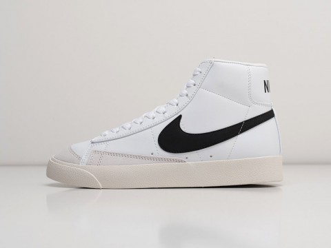 Мужские кроссовки Nike Blazer Mid 77 White / Black (40-45 размер)