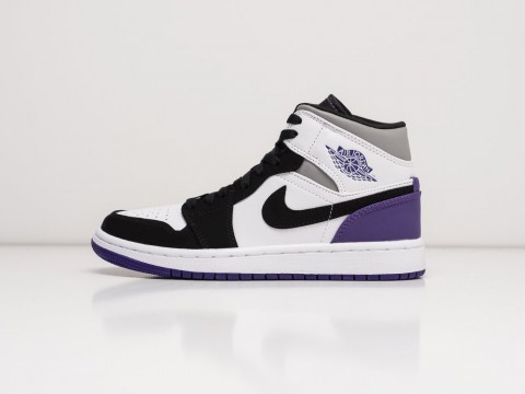Nike Air Jordan 1 WMNS White / Black / Purple