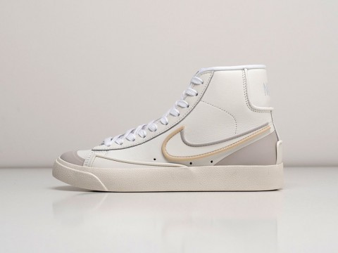 Женские кроссовки Nike Blazer Mid 77 WMNS White / Grey (36-40 размер) фото