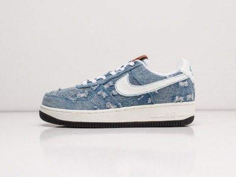 Женские кроссовки Nike Air Force 1 Low синие Женские кроссовки Nike Air Force 1 Low синие