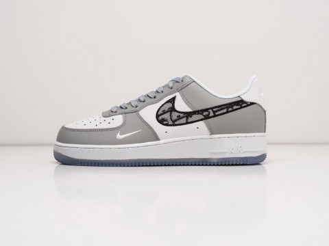 Nike x Dior Air Force 1 Low Grey / White