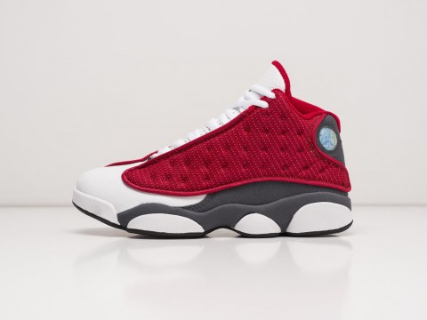 Мужские кроссовки Nike Air Jordan 13 Retro Gym Red / White / Grey (40-45 размер)