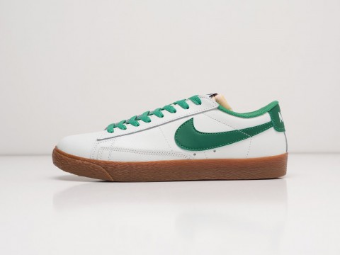 Мужские кроссовки Nike Blazer Low 77 White / Green / Gum - фото